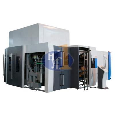 China Full Automatic 6 Cavity PET/HDPE Rotary Bottle Preform Stretch Blow Molding Machine for sale