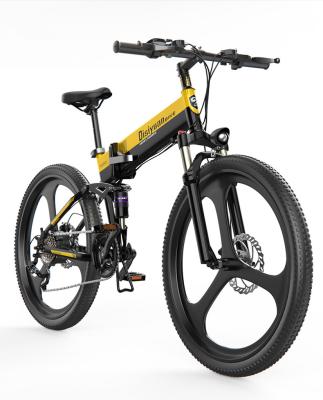 China Aluminum alloy cross country mountain bike 26 inch export single variable speed electric bicycle for sale