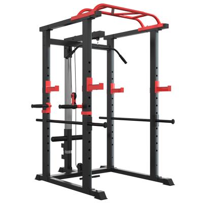 China Complete Gym Equipment Commercial Use Trainer Blacksmith Machine Wall Mount Squat Rack Equipment for sale