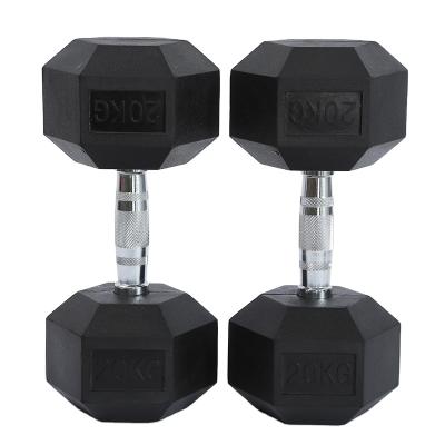 China Woman And Men Wholesale Customized Gym Fitness Household Hex Dumbbells for sale