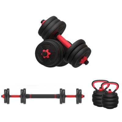 China Fitness Dumbbell 15kg/20kg/30kg/40kg/50kg Universal Gym Equipment Quickly and Heavy Adjustable Barbell Set for sale