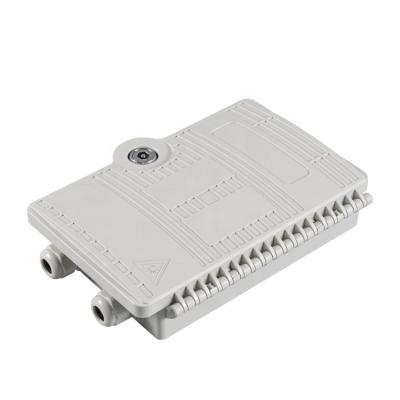 China FTTx FTTH IP65 4 Core 8 Core Contract FTTx Fiber Distribution Box 4 FTTH Outdoor Mini Fiber Optic Terminal Box for sale