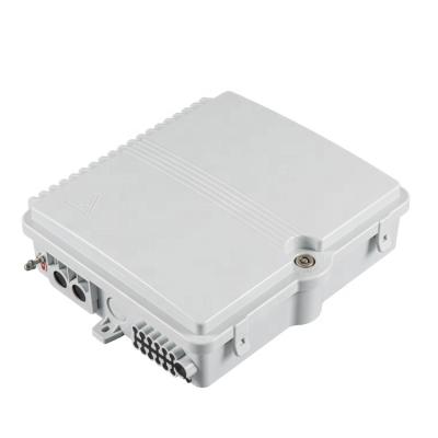 China Indoor / Outdoor Outdoor 12 Core Fiber Optic Distribution Box Fiber Optic Termination Box for sale