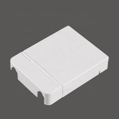 China FTTH System 2 86 Fiber Left Wall Outlet With Dust Cover FTTH 2 Fiber Optic Terminal Box Indoor Core 4 Core for sale