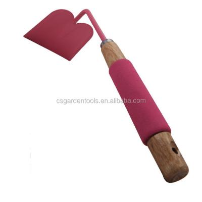 China Eco - Friendly Wholesale Mini Small Hand Tools Garden Hoe Handle Short Rake for sale