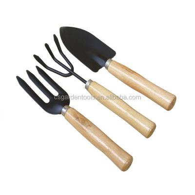 China Eco-friendly Cheap Shovel Rake 3 Piece Set Mini Names Garden Tools for sale