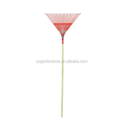 China Landscaping 22 Teeth 45# Garden Metal Sheet Steel Cheap Hay Tools Rake for sale