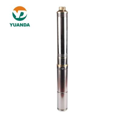 China 3inch Agricultural Solar Powered Irrigation Pump DC Solar Water Pump for sale