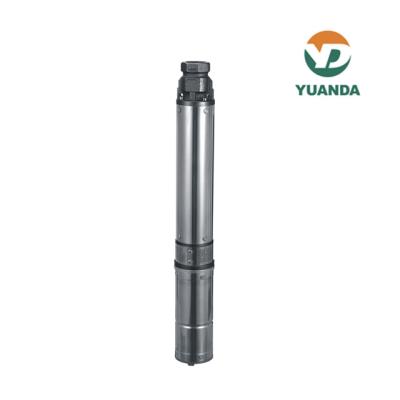 China 2 HP DC Agricultural Permanent Magnet Cast Iron Brushless Deep-Well Submersible Solar Water Pump (Internal Controller) for sale