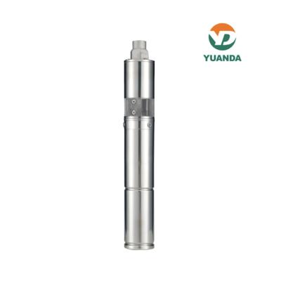 China Irrigation DC 260w 600w Submersible Deep Well Screw Agricultural Photovoltaic Permanent Magnet Permanent Magnet Solar Water Pump for sale