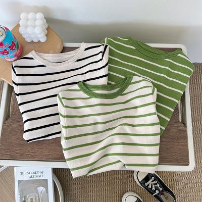 China Custom Breathable Logo Blank Kids T-Shirts For Kids Boys And Girls Solid Color Cotton Clothes 100% Oversized Boy T-shirt for sale