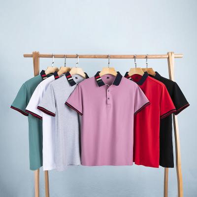 China Breathable OEM Logo Plain Blank Men Polo T-shirt Custom Design Your Own Brand Polo Shirt Wholesale 100% Cotton Polo Shirts for sale