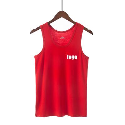 China Casual Tank Tops Mens Bodybuilding Mens Sport Wear Workout Clothes Fitness Tank Gym Bamboo Tank Top New Custom Design for sale