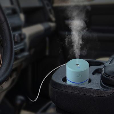 China 2021 Colorful Car LED Lights Arom Diffuser Portable USB Rechargeable Car Air Humidifier One Mini for sale