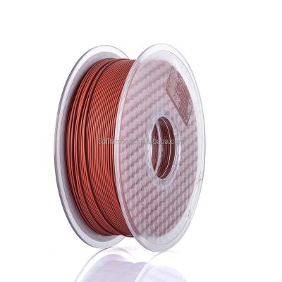 China China Factory Fill Filament PLA+ 1kg Filament 3kg Wood Plastic Pla Rod Pla Polylactic Acid For Printers 04 Red Wood for sale