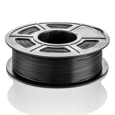 China Wholesale High Quality 1kg/spool 1.75mm 2.85mm 3.00mm Pla Filament For 3d Printer 01 PLA+ Black for sale