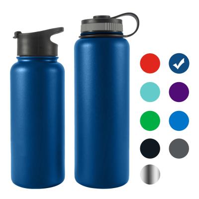 China 24 Ounce PORTABLE Stainless Steel Wide Mouth Water Bottle Eco Friendly Vacuum Insulated Sport Cold Hot Flask for sale