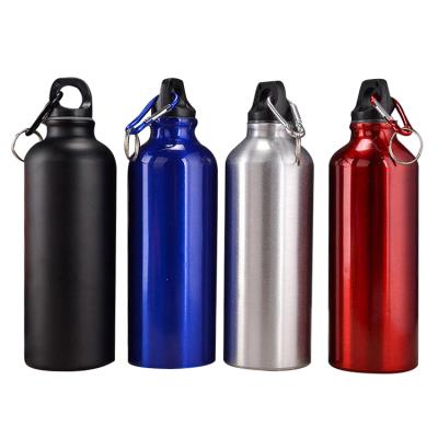 China Sustainable Advertising Sports Aluminum Water Bottle Drinking Aluminum Bottle With Custom Logo for sale