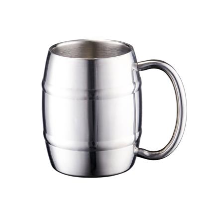 China [JT-M15B] 450ml Double Wall 18/8 Food Grade Stainless Steel Sustainable Custom Beer Mug for sale