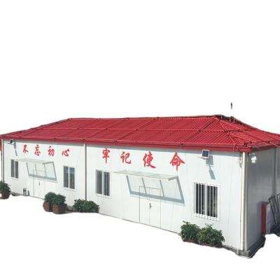 China Economic Customized Traditional 3 Bedroom Easy Assembly Prefab Luxury Prefab Home With Plans for sale