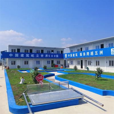 China Beautiful Modern Unique Design Flat Packed Container House, Movable House Manufacturer in China for sale