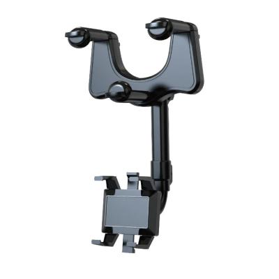 China Wholesale Price 2022 Best Adjustable Phone Mount 360 Degree Rotatable Bracket Holder Adjustable Height For Rearview Mirror for sale