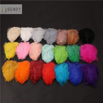 China Decorations 35-40cm 1 Pack 50 PCS High Quality Cheap Ostrich Drabs Feather Decor Feather Decoration For Carnival Costume DIY Arts Craft for sale