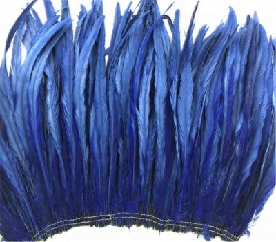 China Wholesale Chicken Feather Hull Stringed Long Tail Feathers For Cheap Sale for sale