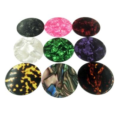 China Circle Guitar Picks Custom Circle Shape Celluloid Guitar Picks Used For Guitar Accessories for sale