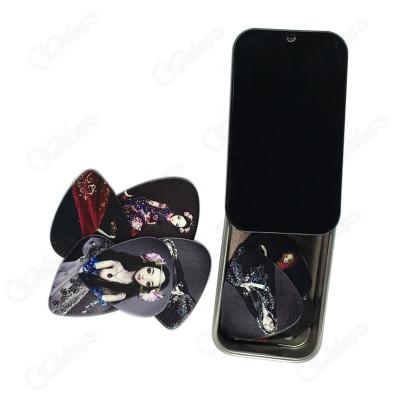 China All Kind Custom Guitar Whole Set Guitar Part Accessories And Jewelry Gift Box With Guitar Pick for sale