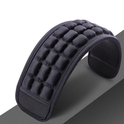 China Classic Black Color Neoprene Custom Padded Guitar Strap Leather Guiatr Strap for sale