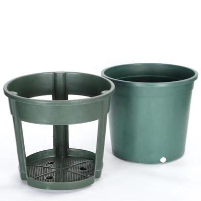 China Modern Hanging Flower Pot Iron Flower Pot Gold Flower Pots for sale