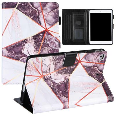 China Cartoon Butterfly Luxury Marble Case Universal 10 Inch Buckle Anti-drop Magnetic Tablet Cover for sale