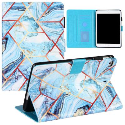 China New Cartoon Butterfly Splicing Marble Tablet Case For iPad 10.2 Sleep Tablet Case For Samsung T500/T505 for sale