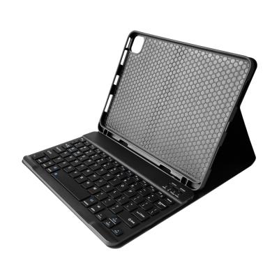 China Case For New iPad PU Leather Tablet Cover With Pen Slot Square Keyboard Protective TPU Case For iPad Pro 11