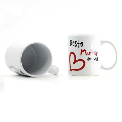 China China viable wholesale supplier hot sale customize heart ceramic cup&mugs for father's day for sale