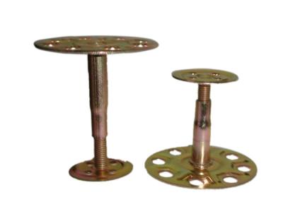 China FFH75mm - FFH500mm  Brass Raised Floor Pedestal with Galvanized, Dacromet HR1001 for sale