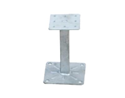 China Aluminium Raised Floor Pedestal with Base Plate 105 x 105 x 2.5 mm HR1008 for sale