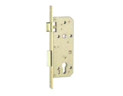 China 72mm, 85mm Polished Brass / Zinc Door Mortise Lock Body HR4004 for sale