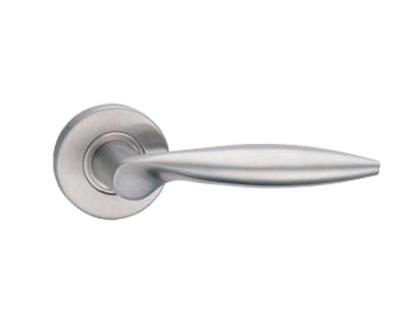 China OEM Metal Double Glazing Internal Modern Door Handles 120 mm HR3009 for sale