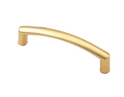 China 106 mm Polished Metal Replacement Dresser Drawer Handles HR3030 for sale