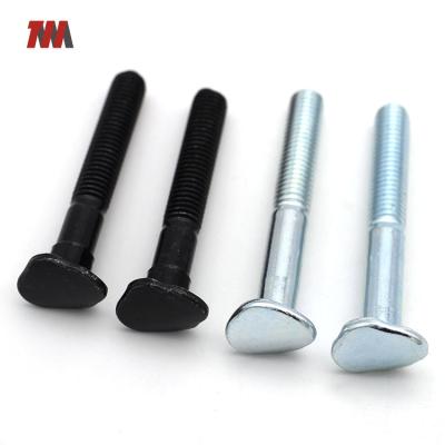 China Stainless Steel Fasteners Grade 8.8 Black 3Cr Zinc Frame Fastener Bolt Carbon Steel 3Cr Zinc Half Thread White Carriage Bolt China for sale