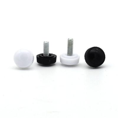 China Manufacturing Round Plastic Knurled Knob Thumb Screw Fastener Plastic Thumb Screw for sale