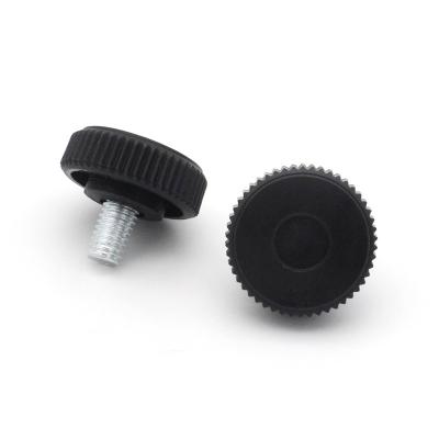 China Knurled Round Head Plastic Round Knob Thumb Screw for sale