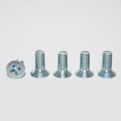 China M4*12mm Flat Cross Recessed Machine Countersunk Screws for sale