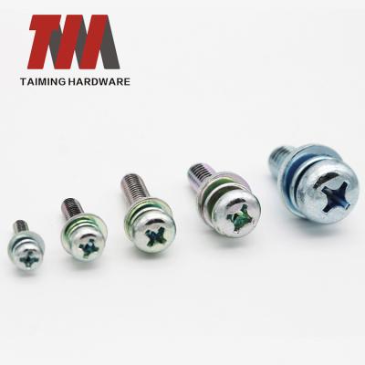 China Pan Machine Screw Fasteners Bolts and Locknuts Set Price Bolts and Nuts for sale