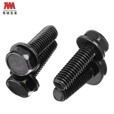 China HEX Carbon Steel Zinc Black Carriage Bolt Plated Outer Hex Head Seems Screw for sale