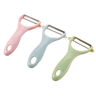 China Sustainable Nordic multi-color peeling household kitchen Multifunctional fruit and vegetable peeler for sale