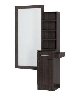 China Beauty Salon Mirrors Strong Luxe Station Styling Mirror Barber Shop Vintage Mirror 2021 Reference for sale