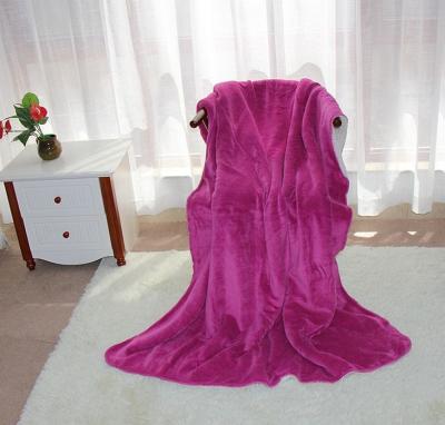 China 2 Oly Anti-pilling Blanket Is Super Soft Coral With A Super Soft Lamb Fleece Combination for sale